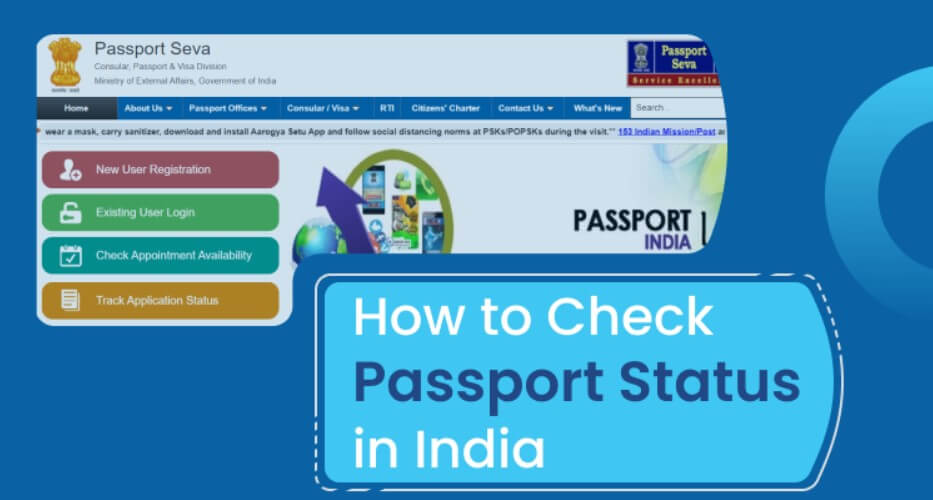 Methods to Track Passport Status