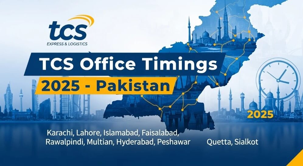 Major TCS Offices & Drop-Off Locations in Pakistan
